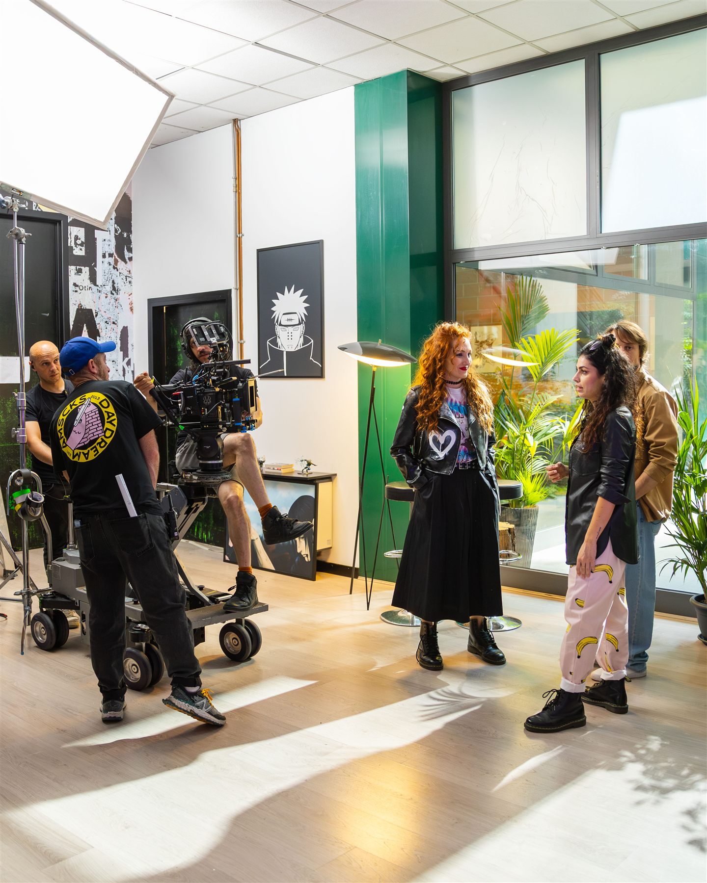 Sul set